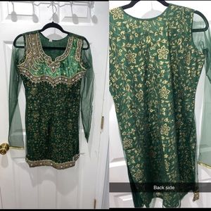 Green Indian Dress